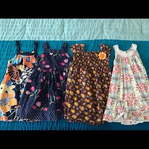 🔴Lot of 4 Girls 5T dresses